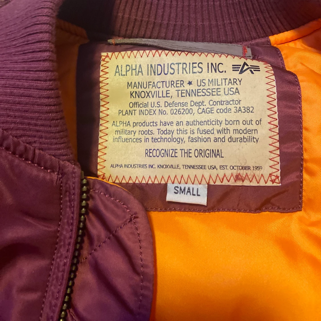 Alpha industries jacka - 91