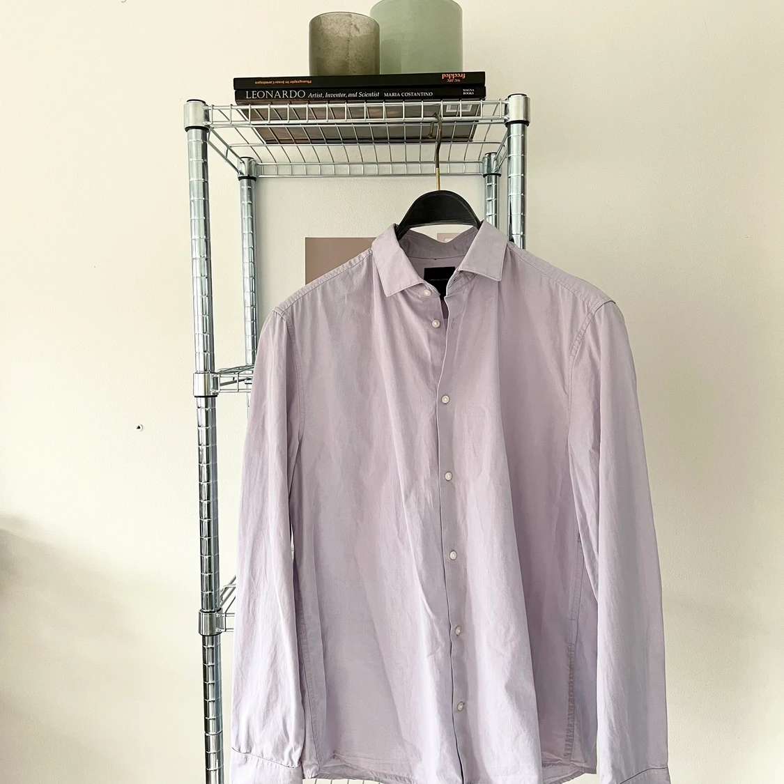 Skjorta Pastel Lila L - 90