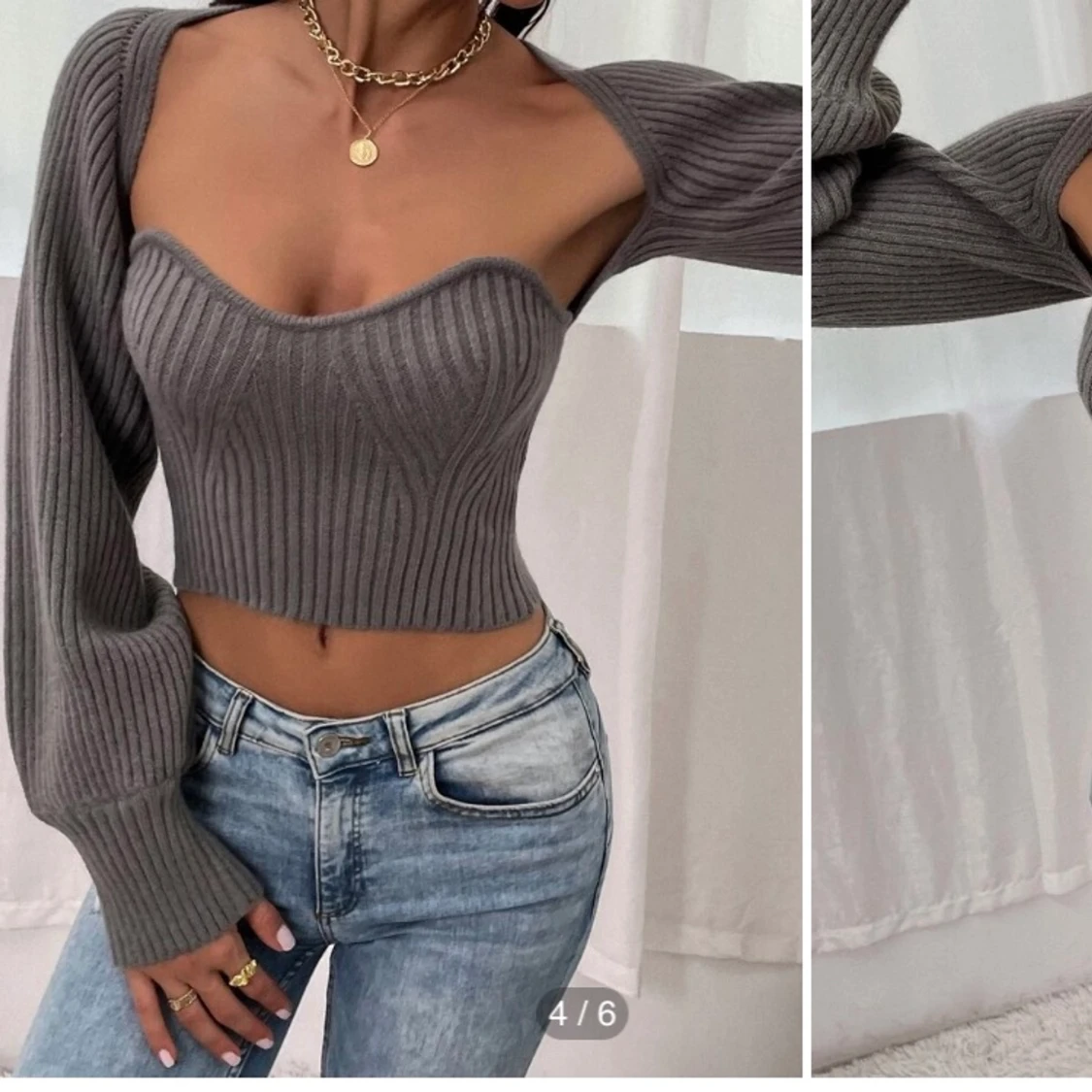 Två delad topp - 90