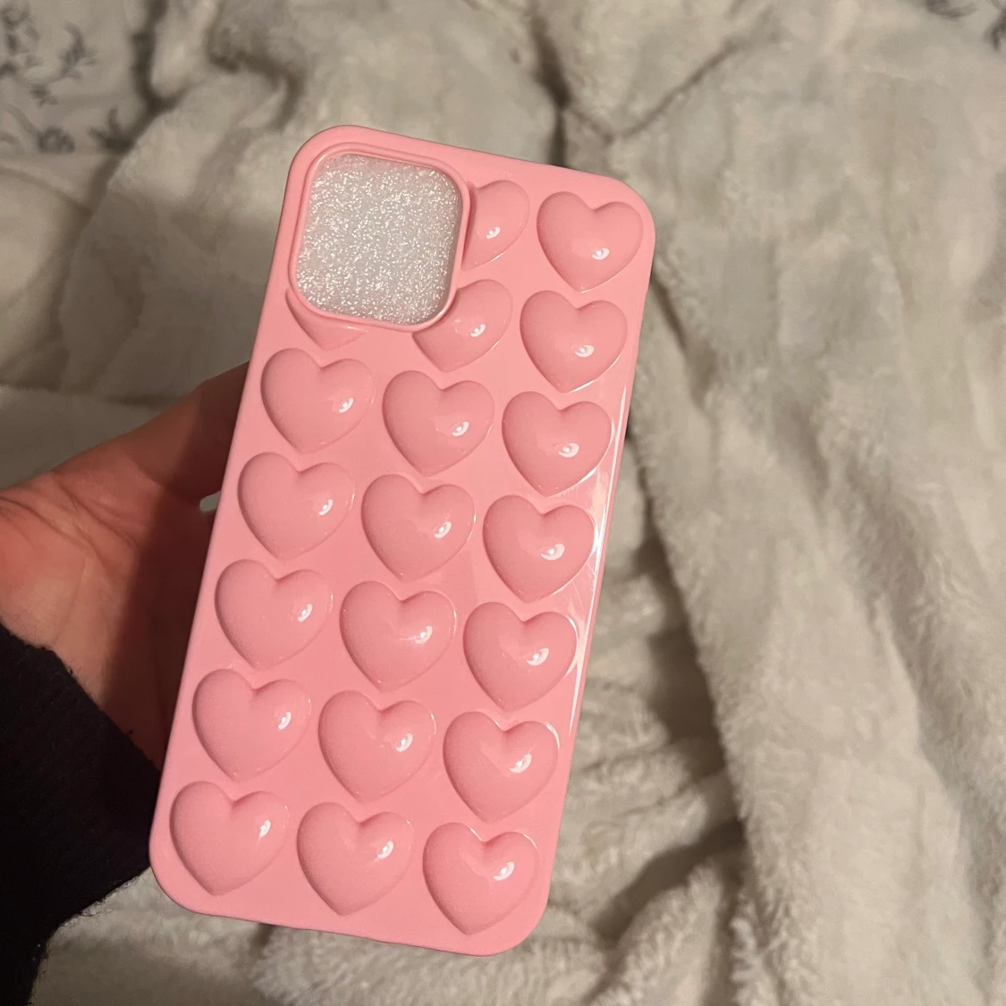 Rosa hjärt skal - 90