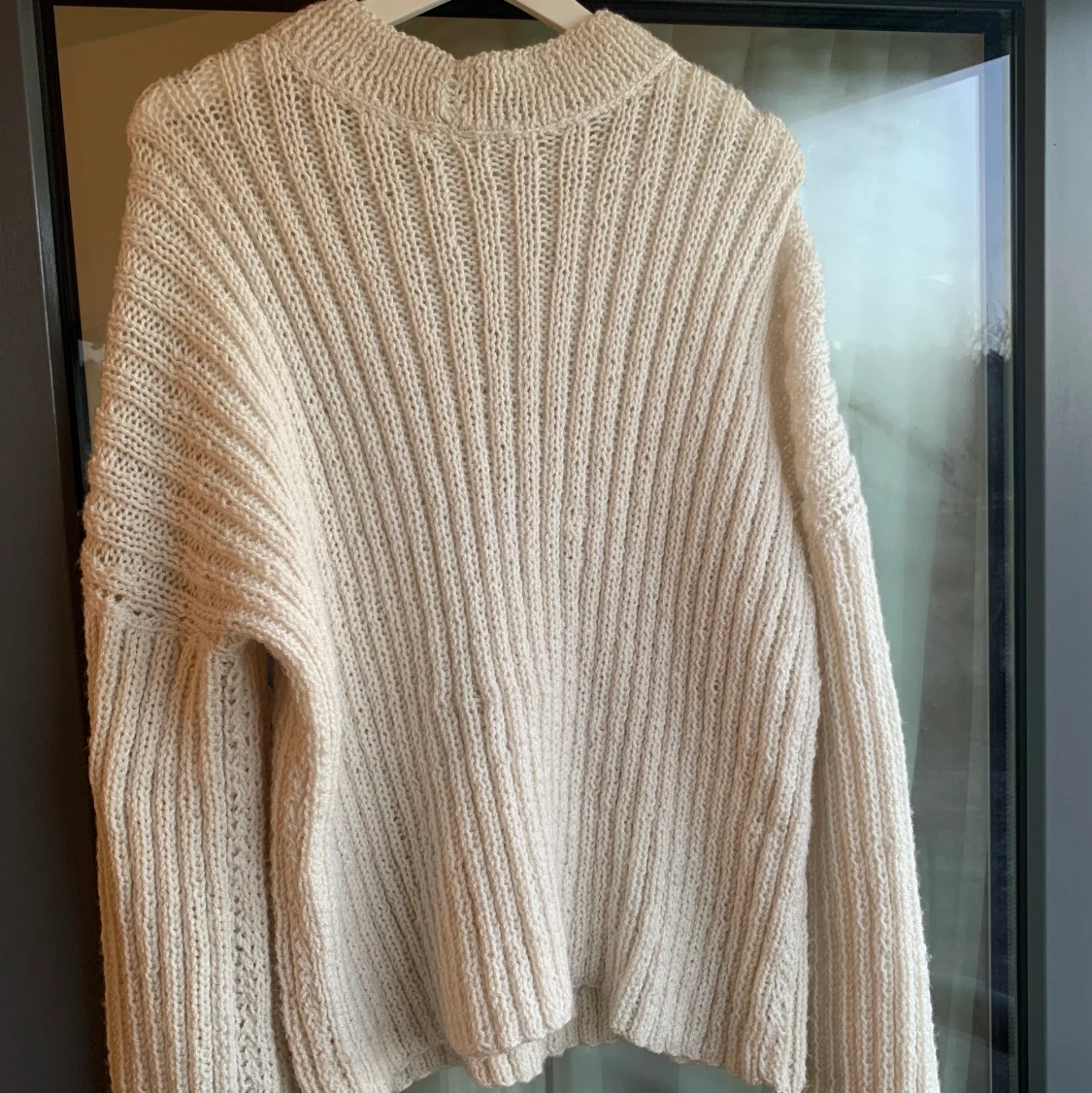 Oversizes handstickad tröja  - 90