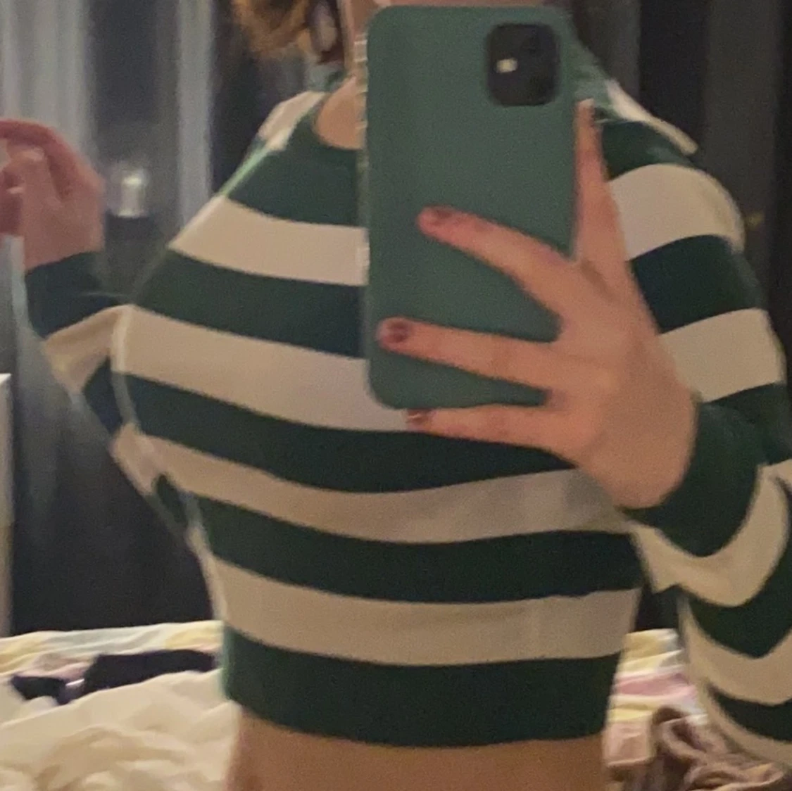 Randig zara tröja - 90