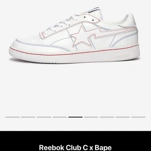 Reebok X Bape strl 42 1/2 - Helt nya dead stock pris 2200 kr 