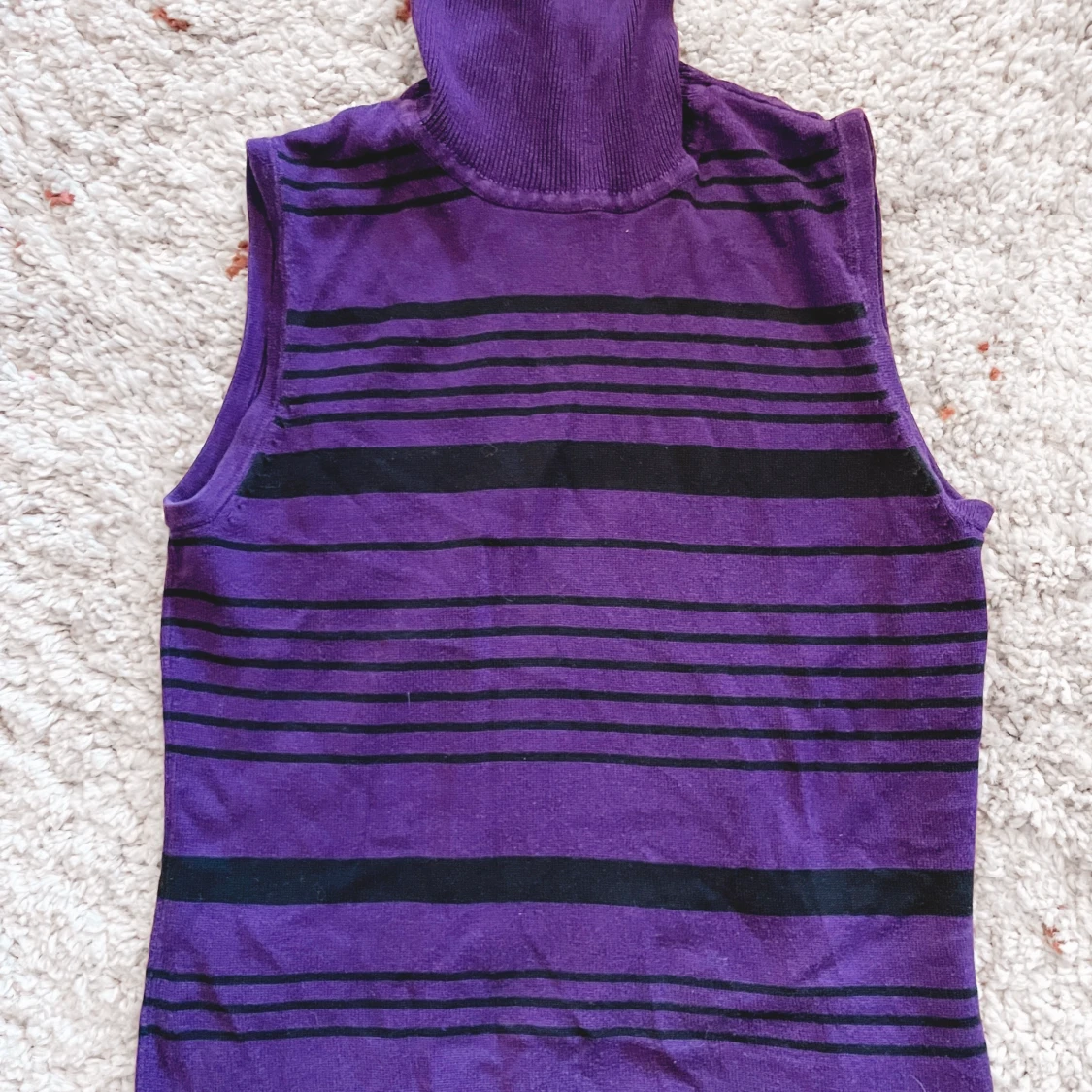 Randig polo/slipover  - 90