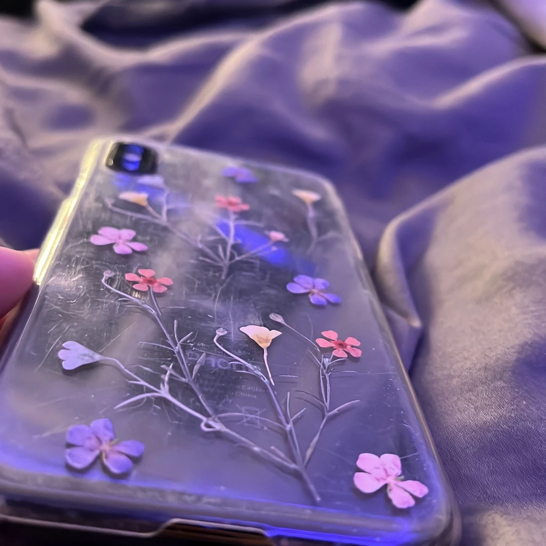 Så fint blommigt skal!  - 91