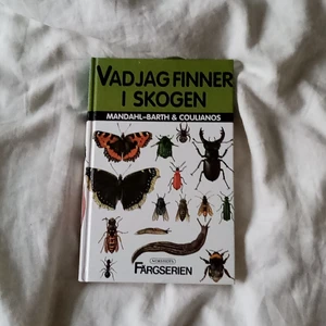 Insektsbok - En bok som jag inte fått till användning om insekter i skogen, för mer info skriv privat