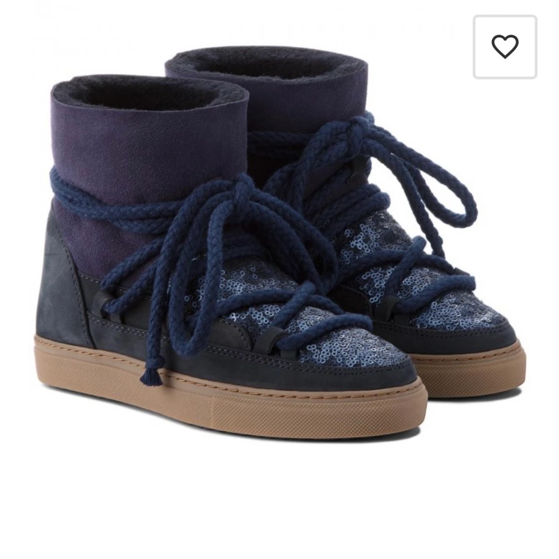 Mörk blåa INUIKII’s med paljetter