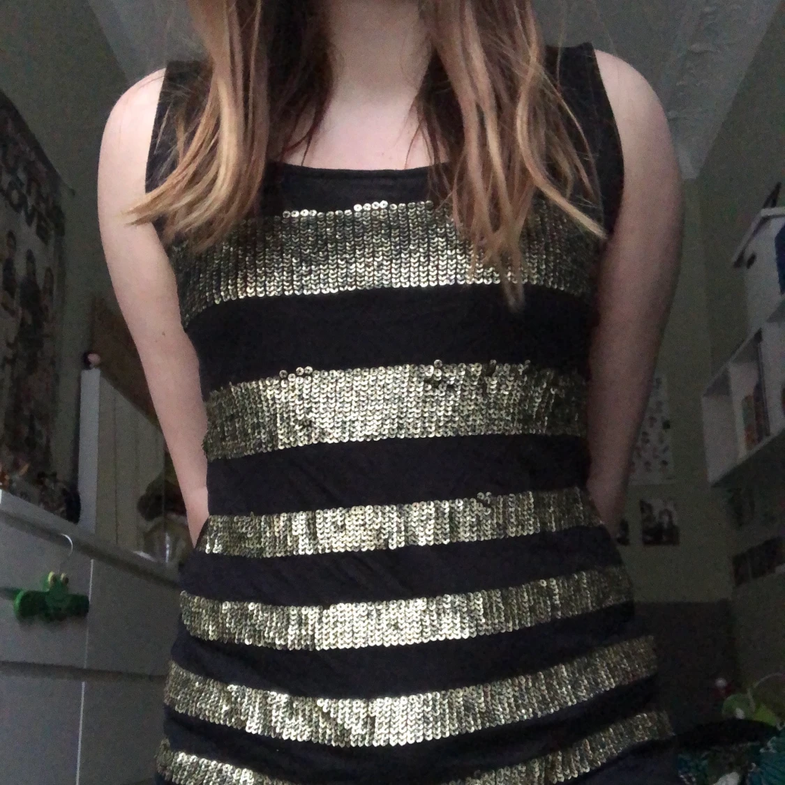 Coolt paljettlinne - 90