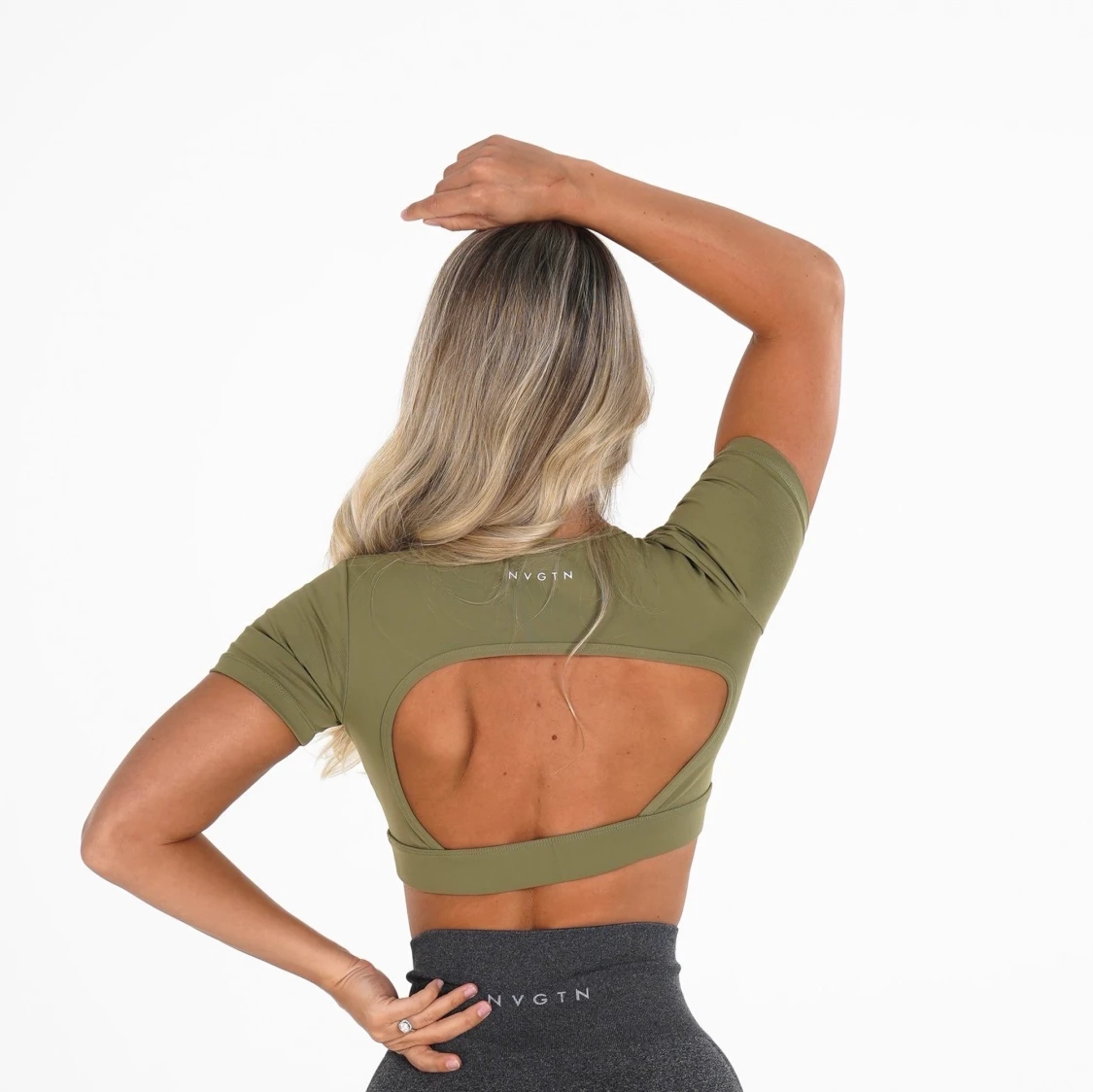 SLUTSÅLD NVGTN OPEN BACK TEE