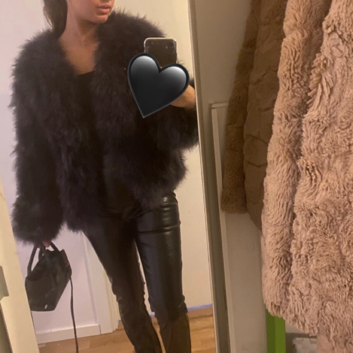 Äkta pälsjacka - 90