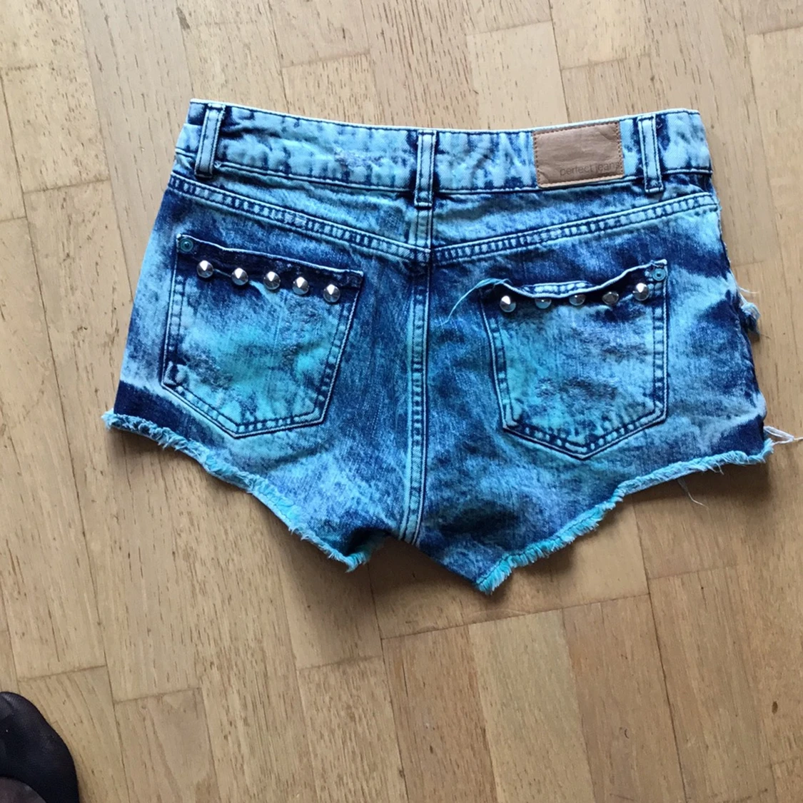 Summer damaged kort jeans - 91
