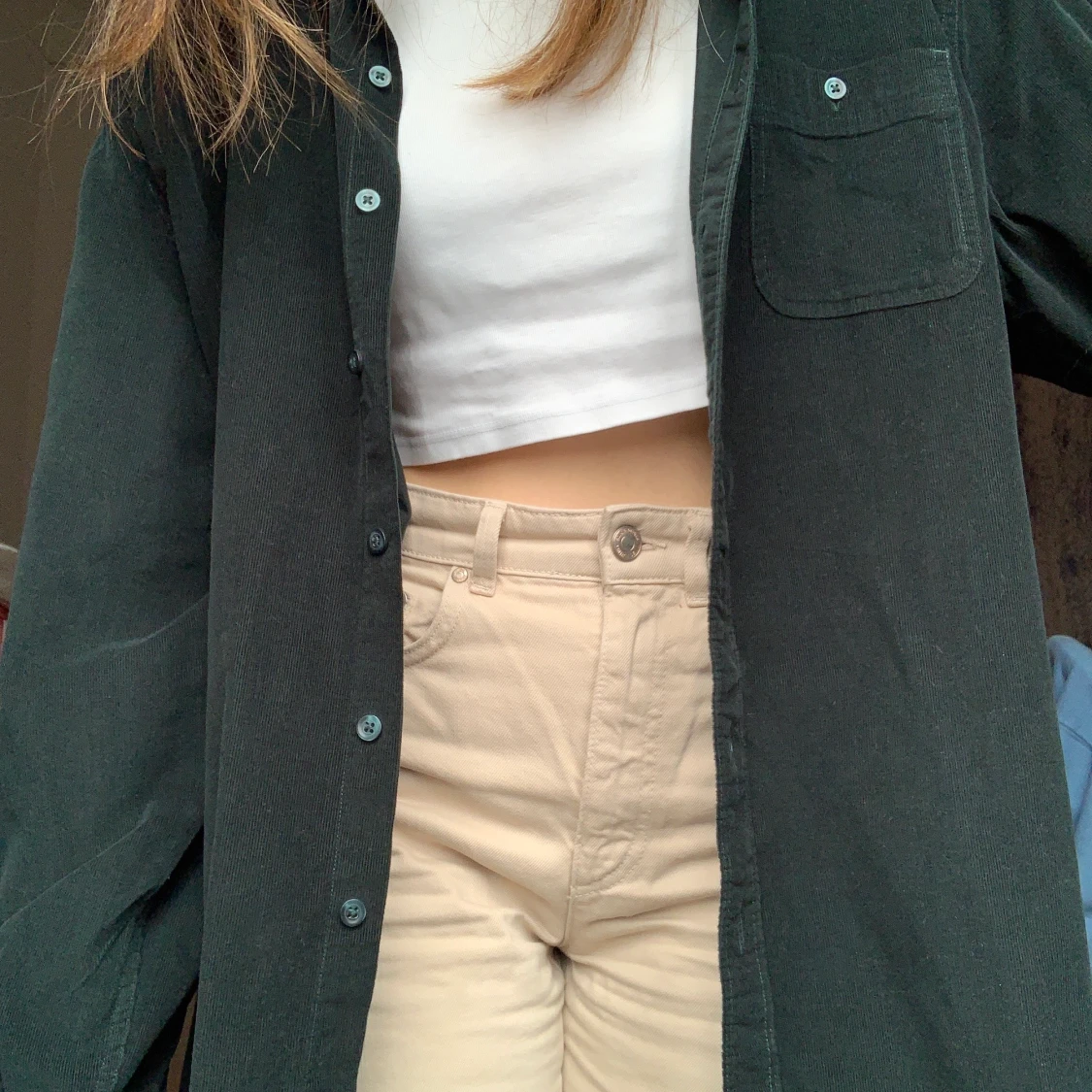 Mörkgrön Manchester Jacka