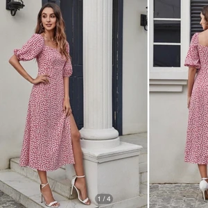 Sommarklänning  - Oanvänd röd sommarklänning, frakt tillkommer