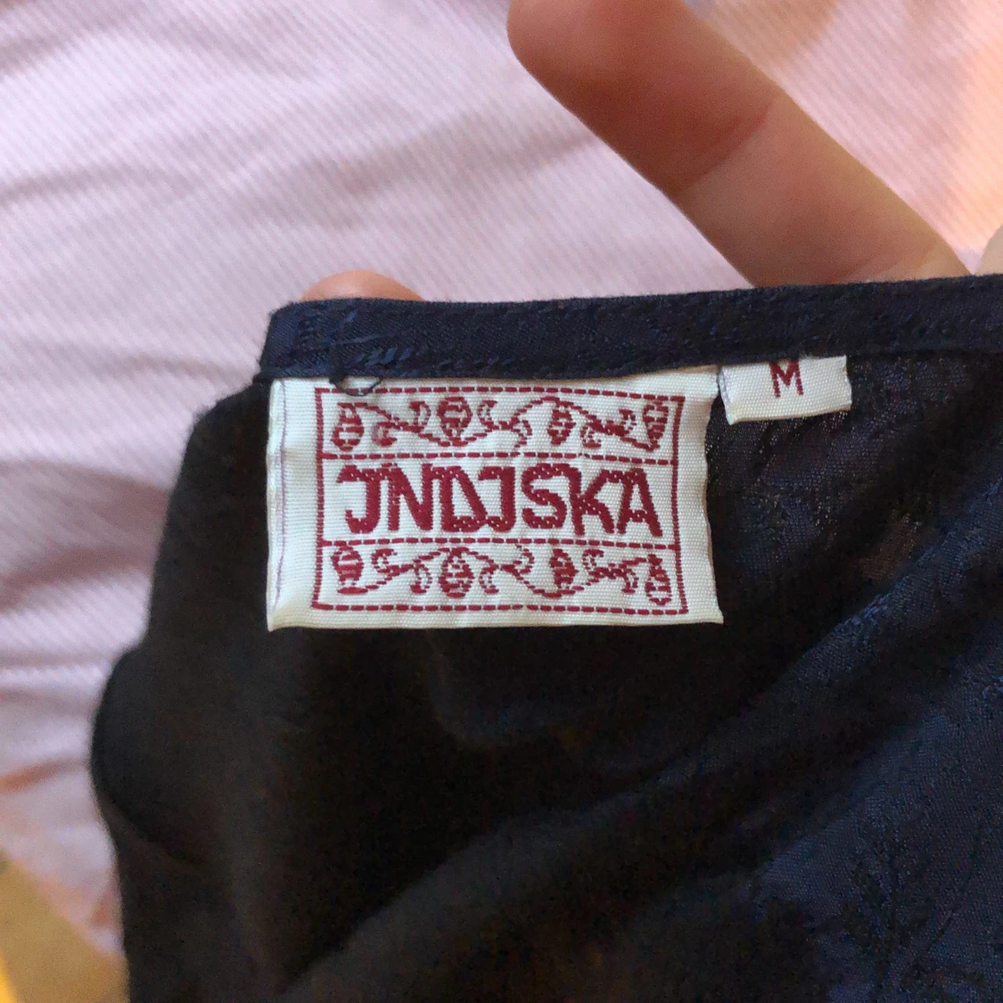 Marinblå skjorta - 91