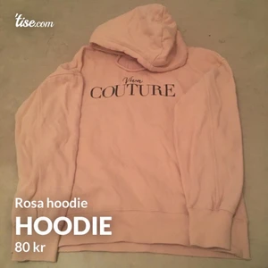 Hoddie - Rosa hoodie 