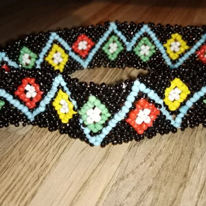  Nicklace/Headband - Handmade glass beaded Nicklace/Headband