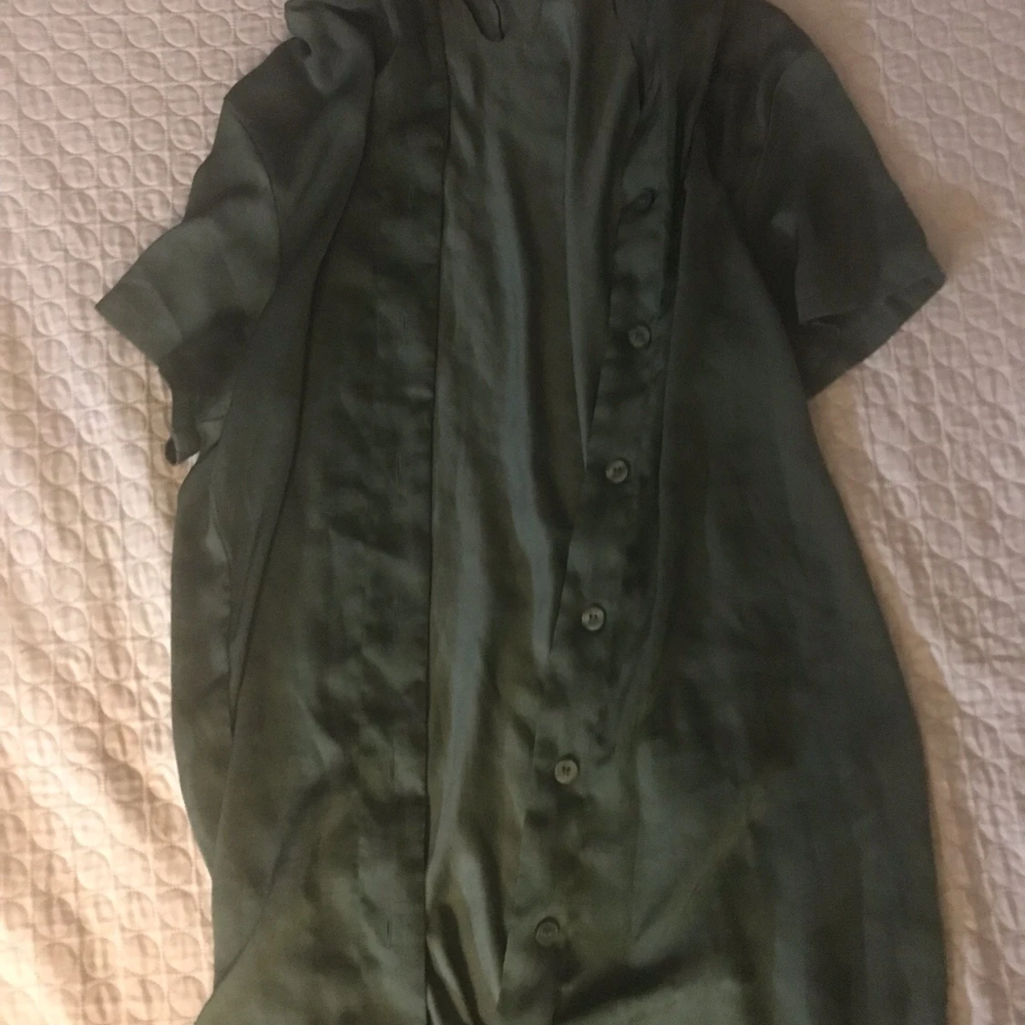 Oversized grön blus 