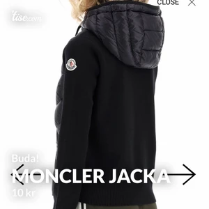 Moncler jacka - Helt ny, Bud ligger på 4500