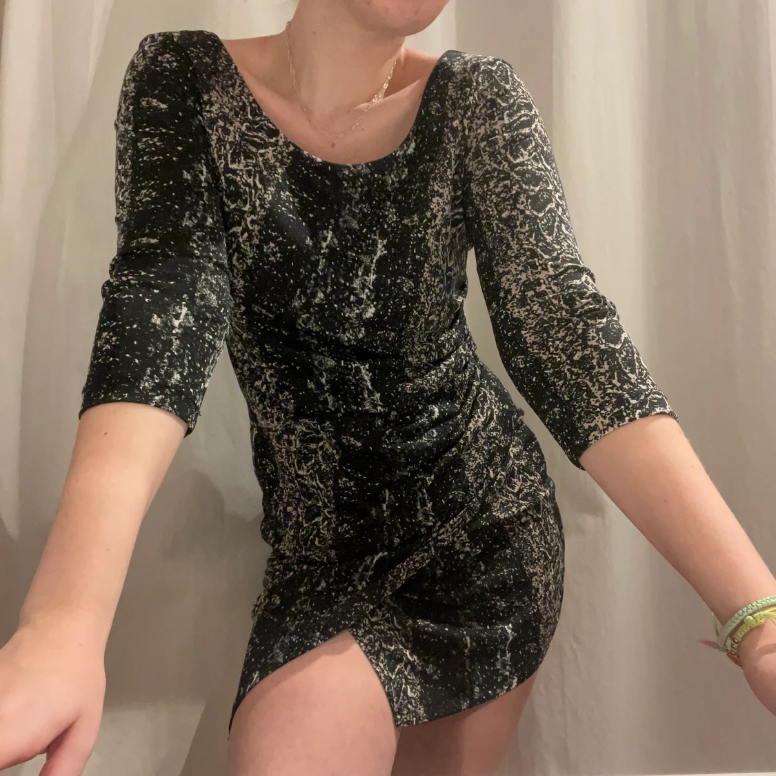 Draperad VILA klänning