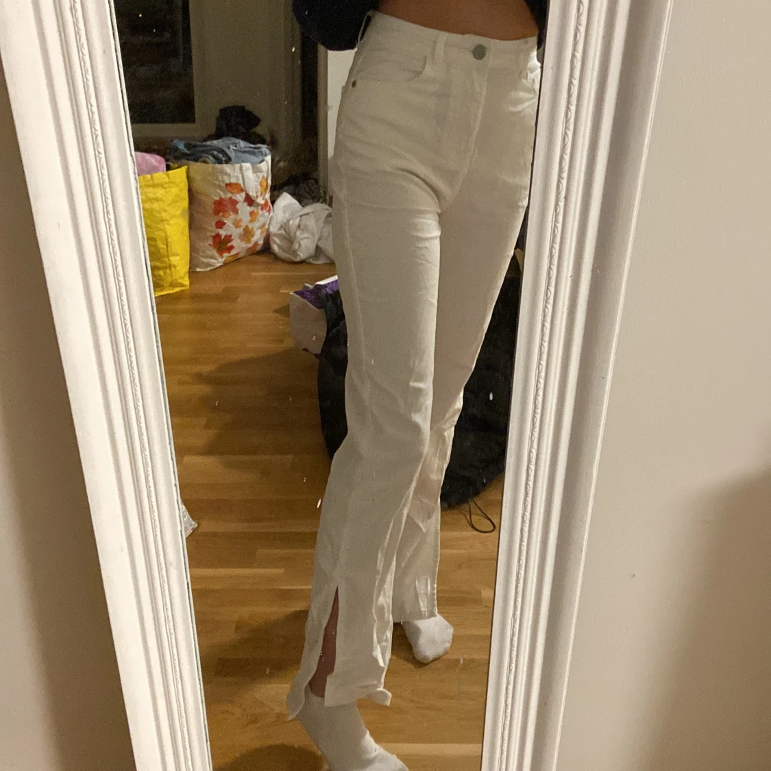 Vita jeans bykor  - 91