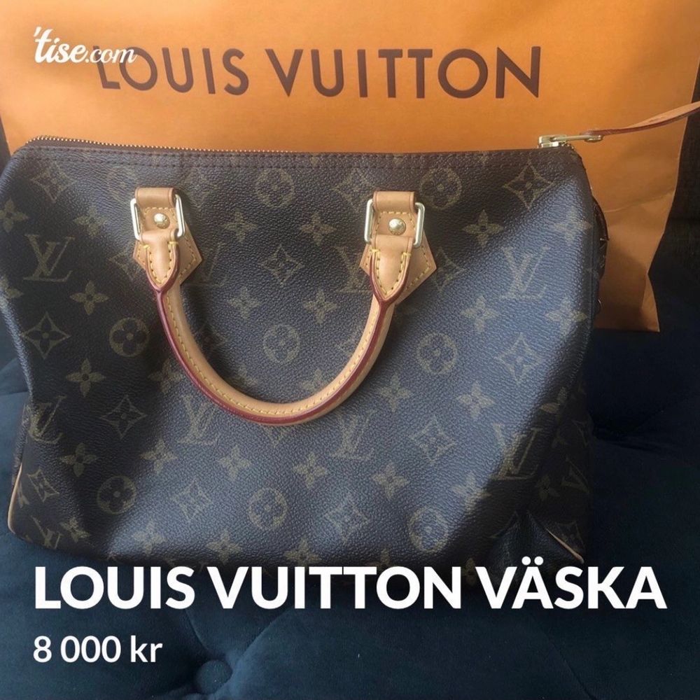 Äkta Louis Vuitton speedy väska | Plick Second Hand