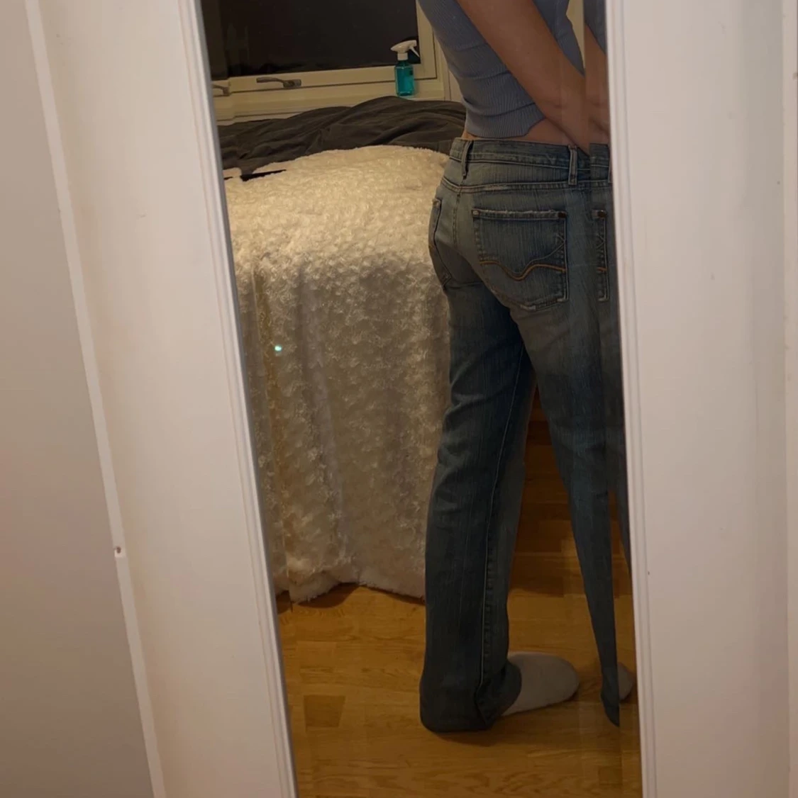 Lågmidjade jeans - 90