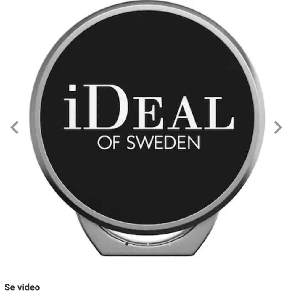 Ideal of sweden ringhållare, knappast använd. Säljer för 65kr inkl frakt. Accessoarer.