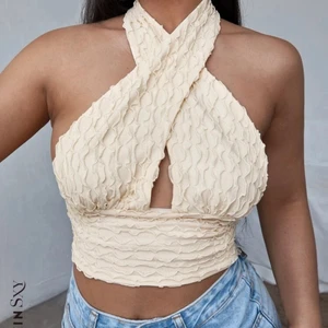 Jättefin top - Topp från shein. Tyckte inte om då den inte passade på mig. Storlek S/M!Säljer för 25+frakt