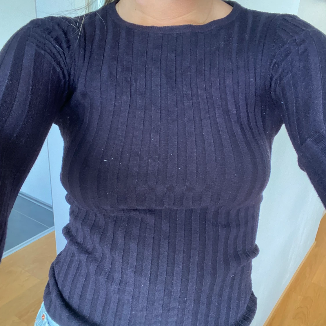 Ribbad tröja  - 91