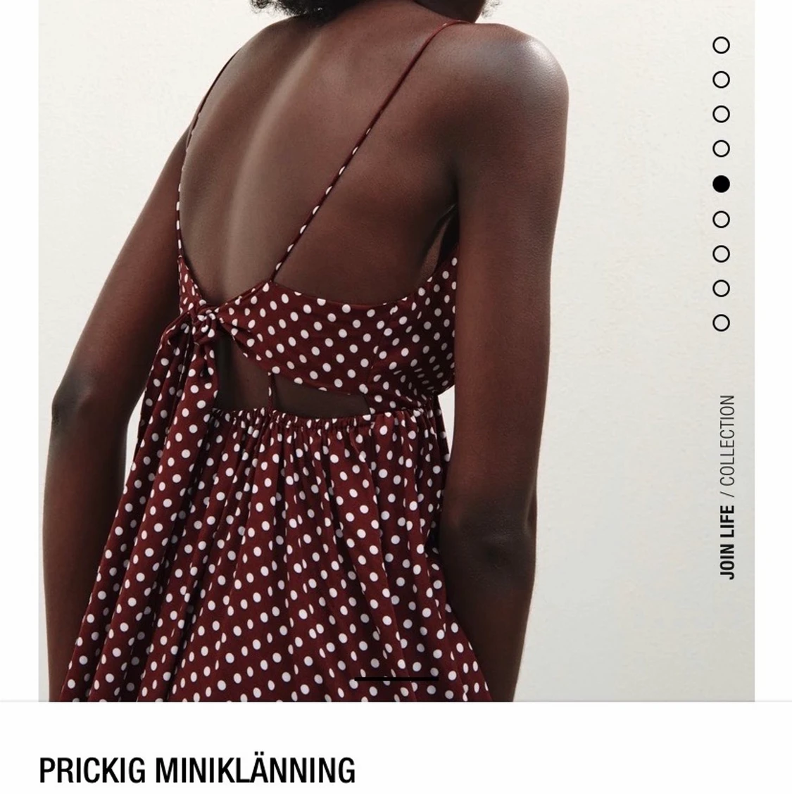 Prickig miniklänning Zara - 90