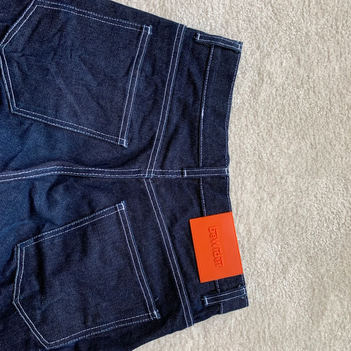 BeWider Superlose Dark Blue Raw Denim  - 90