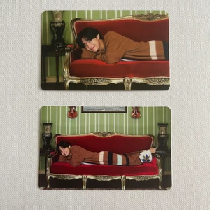 VILL SÄLJA - Taehyung BE officiella photocards, 60 kr med inkluderad frakt för båda korten. Säljer bara som ett set. Hör av dig om du är intresserad eller har frågor ☺️