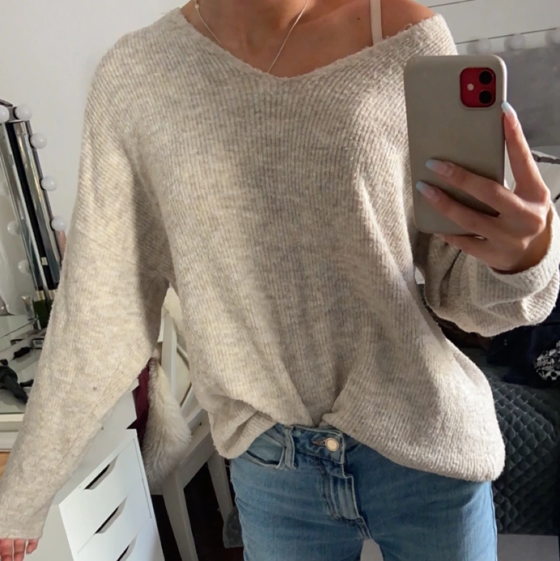 Stickad tröja  - 90