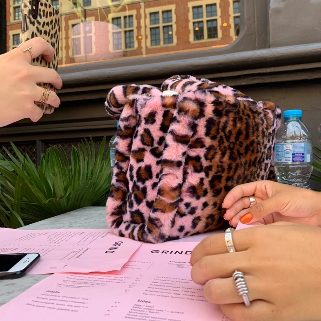 Rosa handväska  - 90