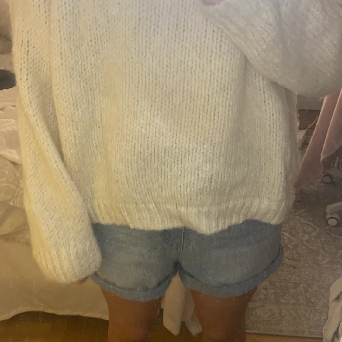 Vit stickad ifrån zara 💕 - 91