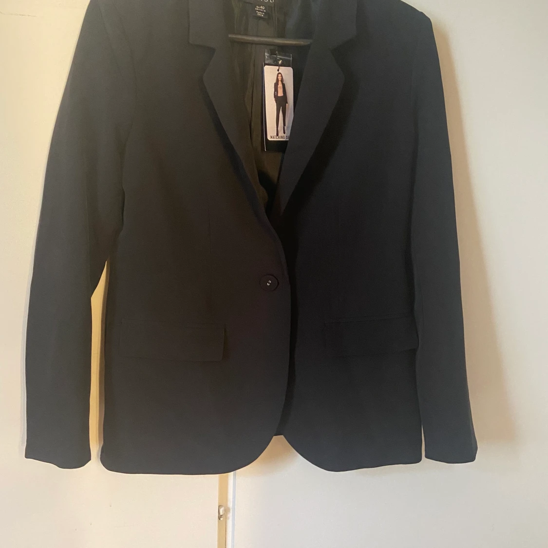 Svart blazer - 90