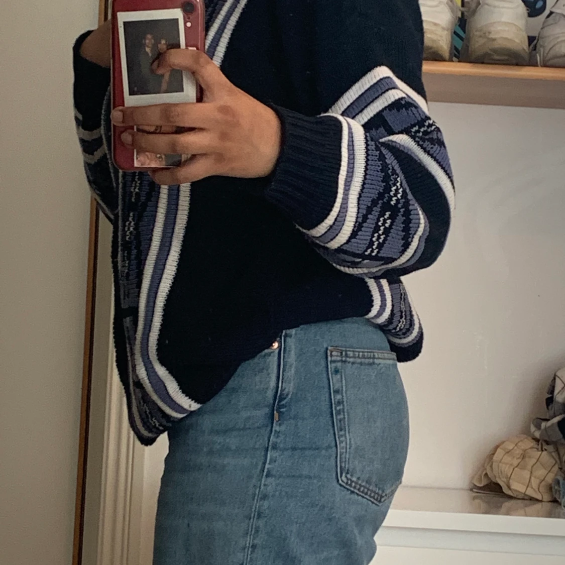 Oversized Knitted Tröja  - 90