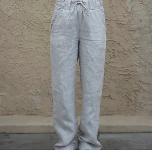 Säljer/ byter! Linnebyxor  - Har dessa linne byxor från Alice stenlöf och adsgn. Dom är i stolek s. Jag vill helst BYTA till xs 😊