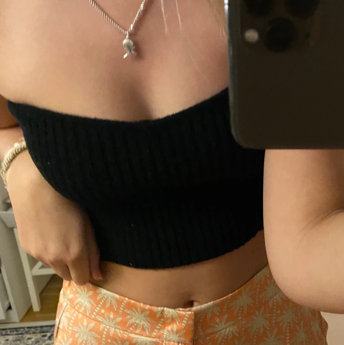 Stickad topp från Zara! 