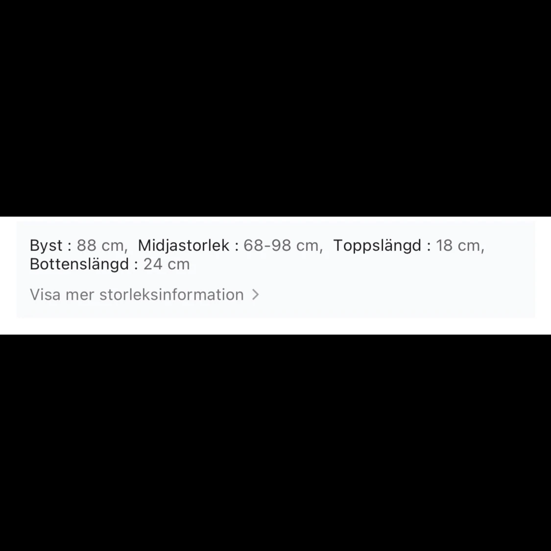 Säljer en suuuuperfin svart bikini - 91