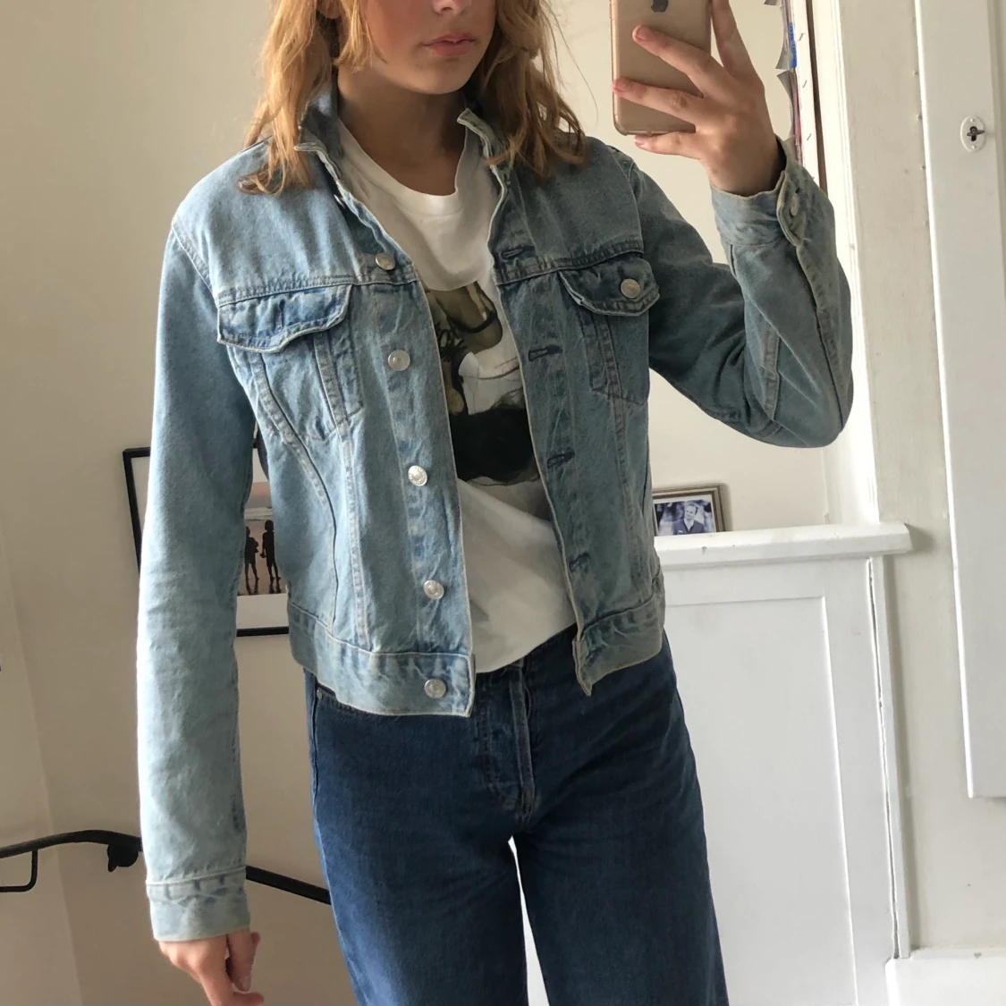 Jeansjacka i stl S - 90