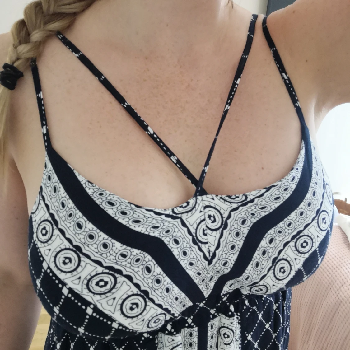 Vacker maxiklänning