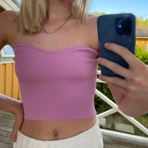 Zara - Bandeaou topp från zara i stickat material