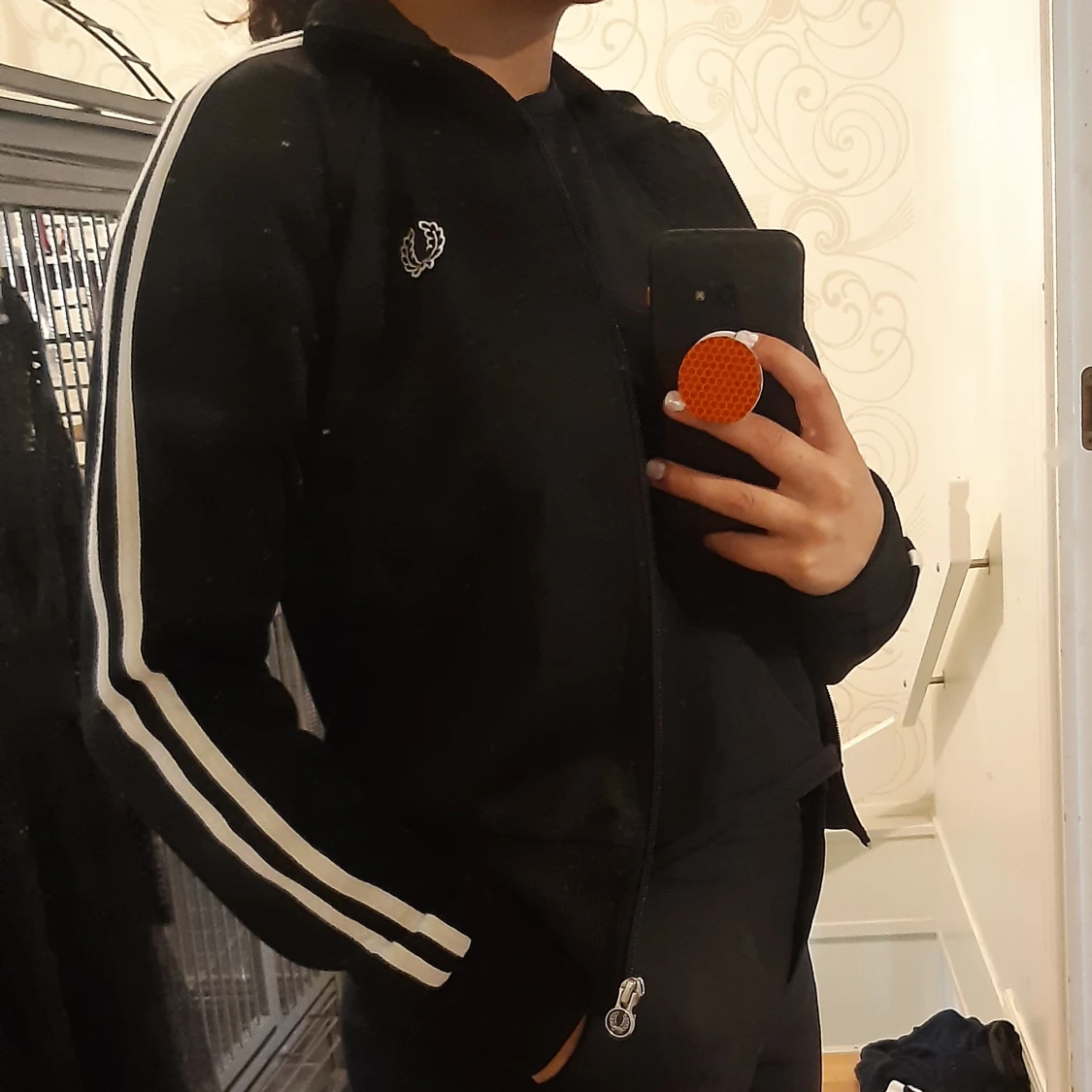 Fredperry kofta, svart - 90