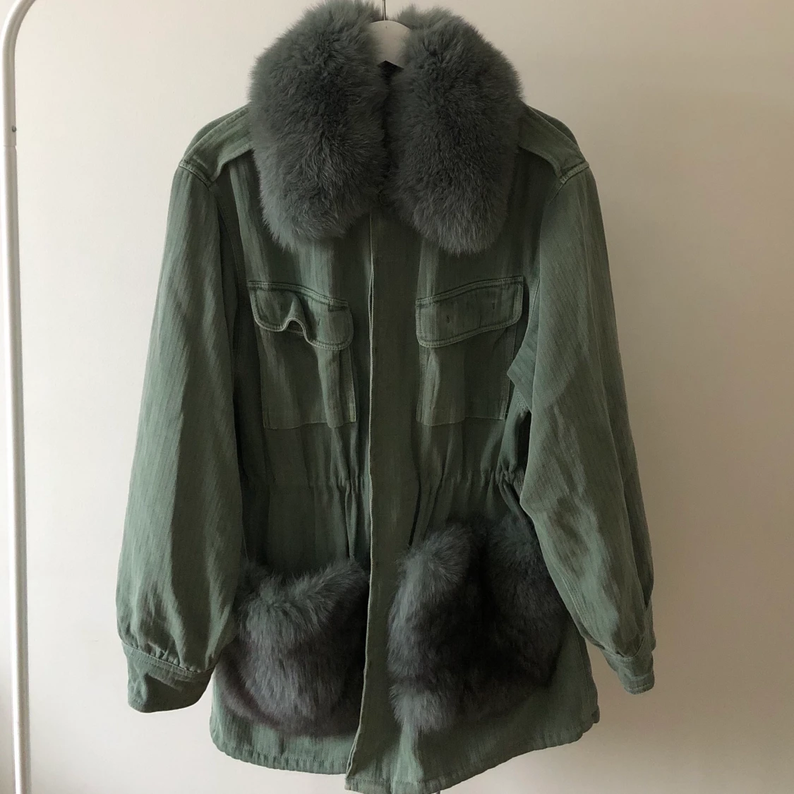 Windie Fur Green/Mintgreen Custommade