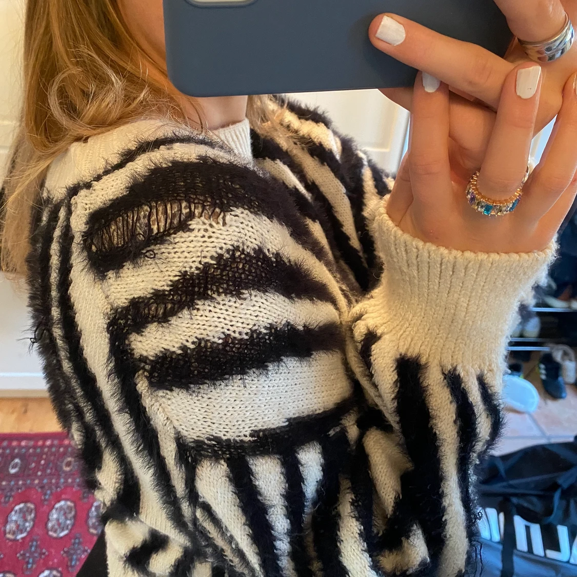 Stickad tröja  - 90