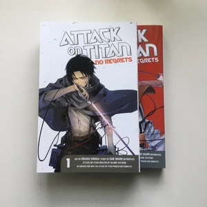 Attack on titan no regeets volym 1 - Attack on titan volym 1 som ny