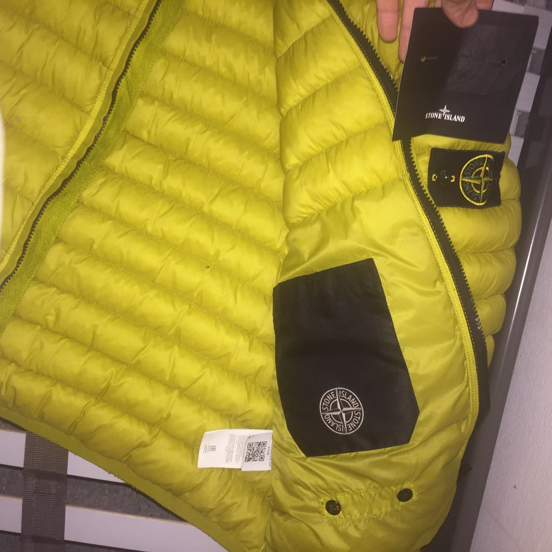 Stone Island Luva dunjacka micro garnmen - 91