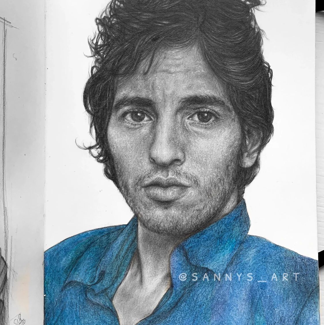 Ritade porträtt - 91