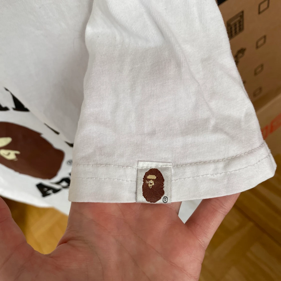 Bape vit t-shirt  - 91